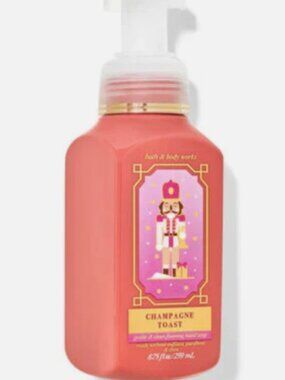 Bath and Body Works Champagne Toast Gentle Foaming Hand Soap Nutcracker 8.75oz